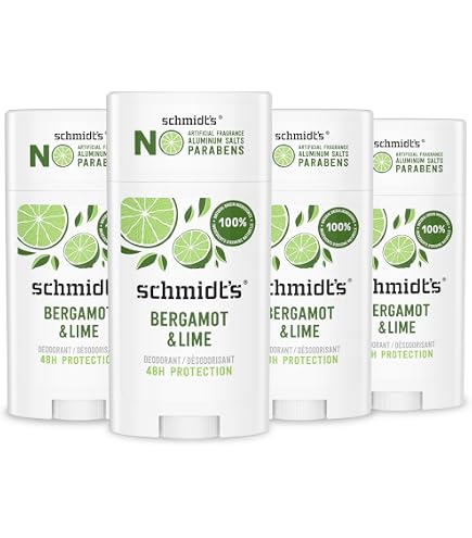 Amazon.com : Schmidt's Aluminum-Free Vegan Deodorant Fresh